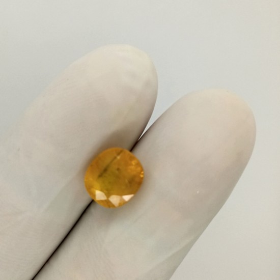 Yellow Sapphire (Pukhraj) 4.57 Ct Best Quality Yellow Sapphire (Pukhraj) 4.57 Ct Best Quality